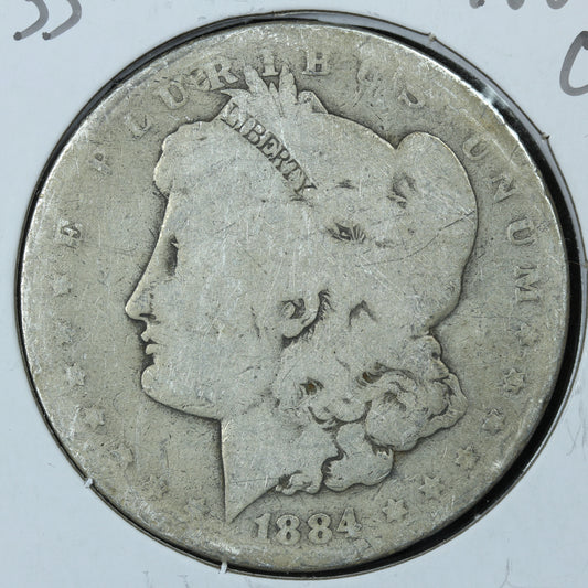 1884 O Morgan Silver Dollar - New Orleans