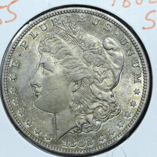 1882 S Morgan Silver Dollar - San Francisco