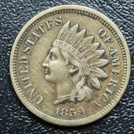 1859 Indian Head Penny Very Nice Condition