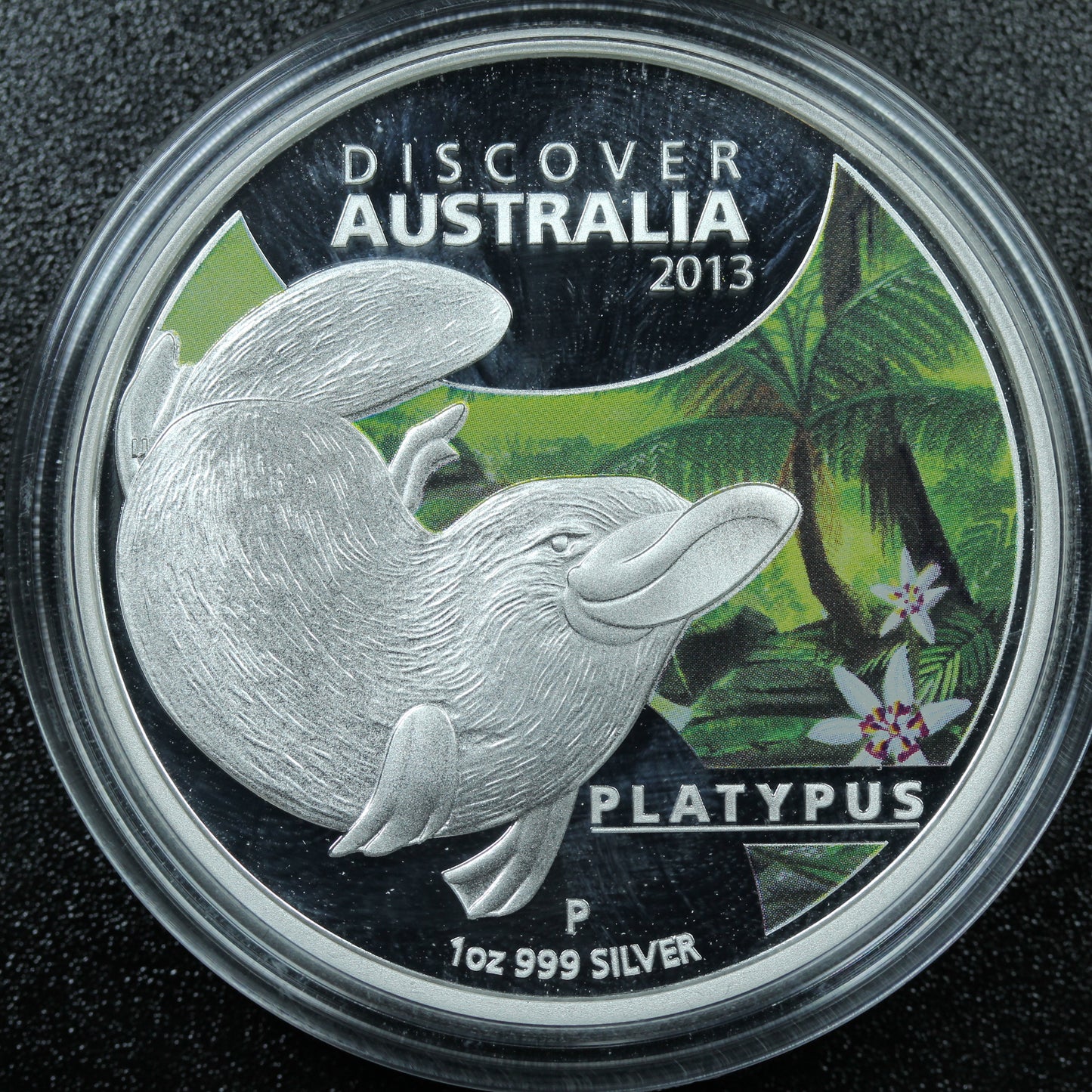 2013 Australia 1 oz Silver Platypus Proof Coin w/ OGP