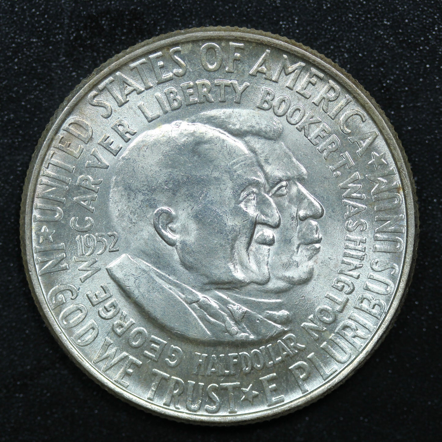 1952 Carver Washington Commemorative Silver Half Dollar