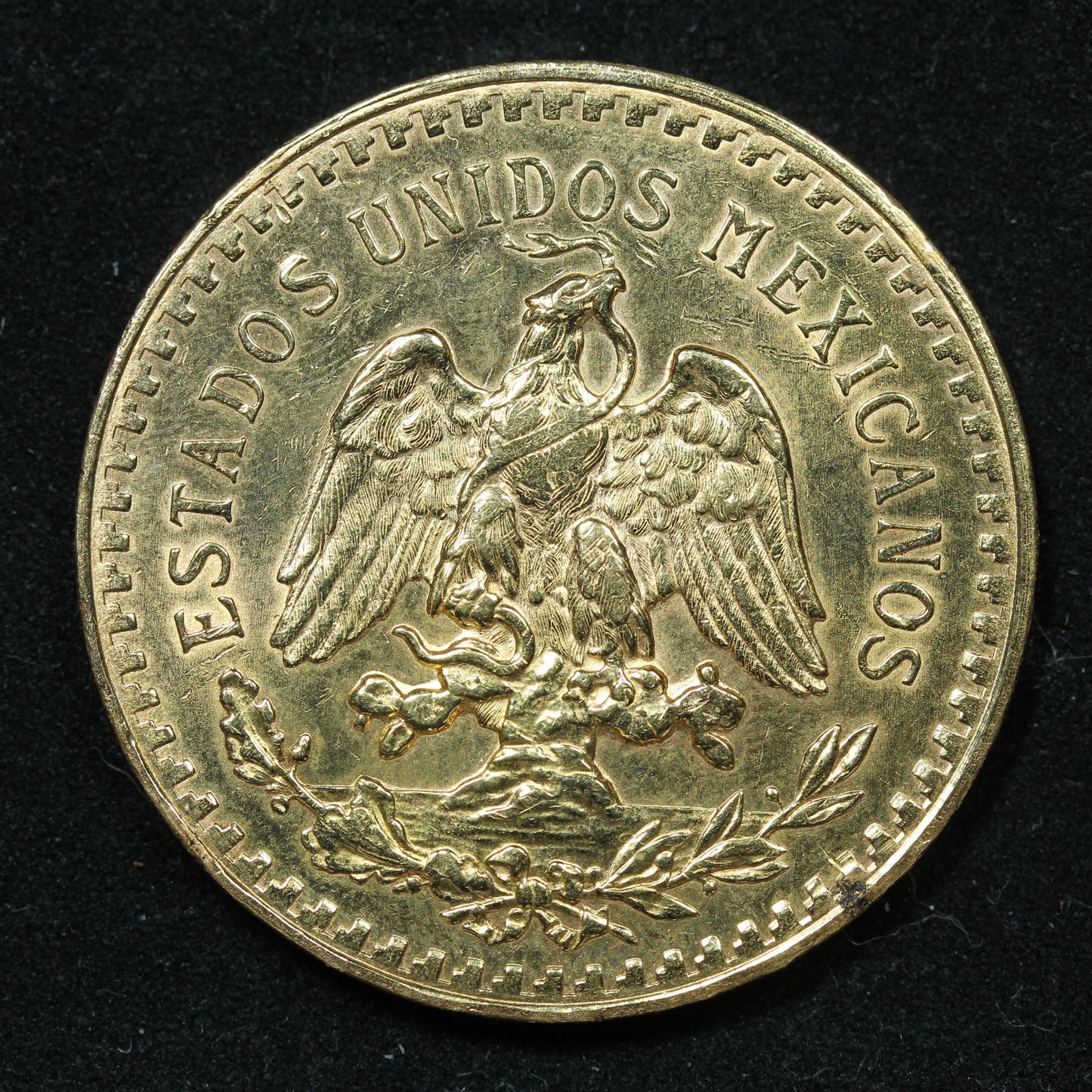 1927 50 Pesos Mexico Gold Coin Exact Coin Pictured