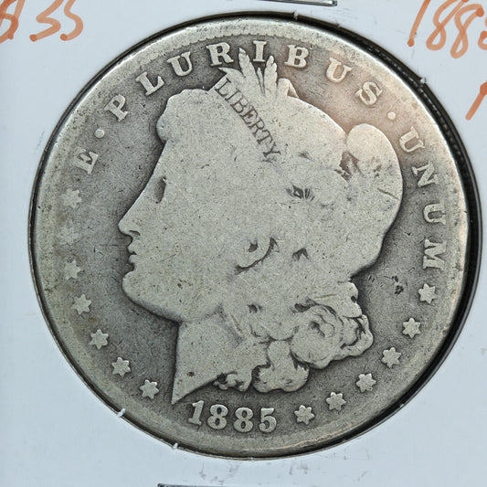 1885 P Morgan Silver Dollar - Philadelphia