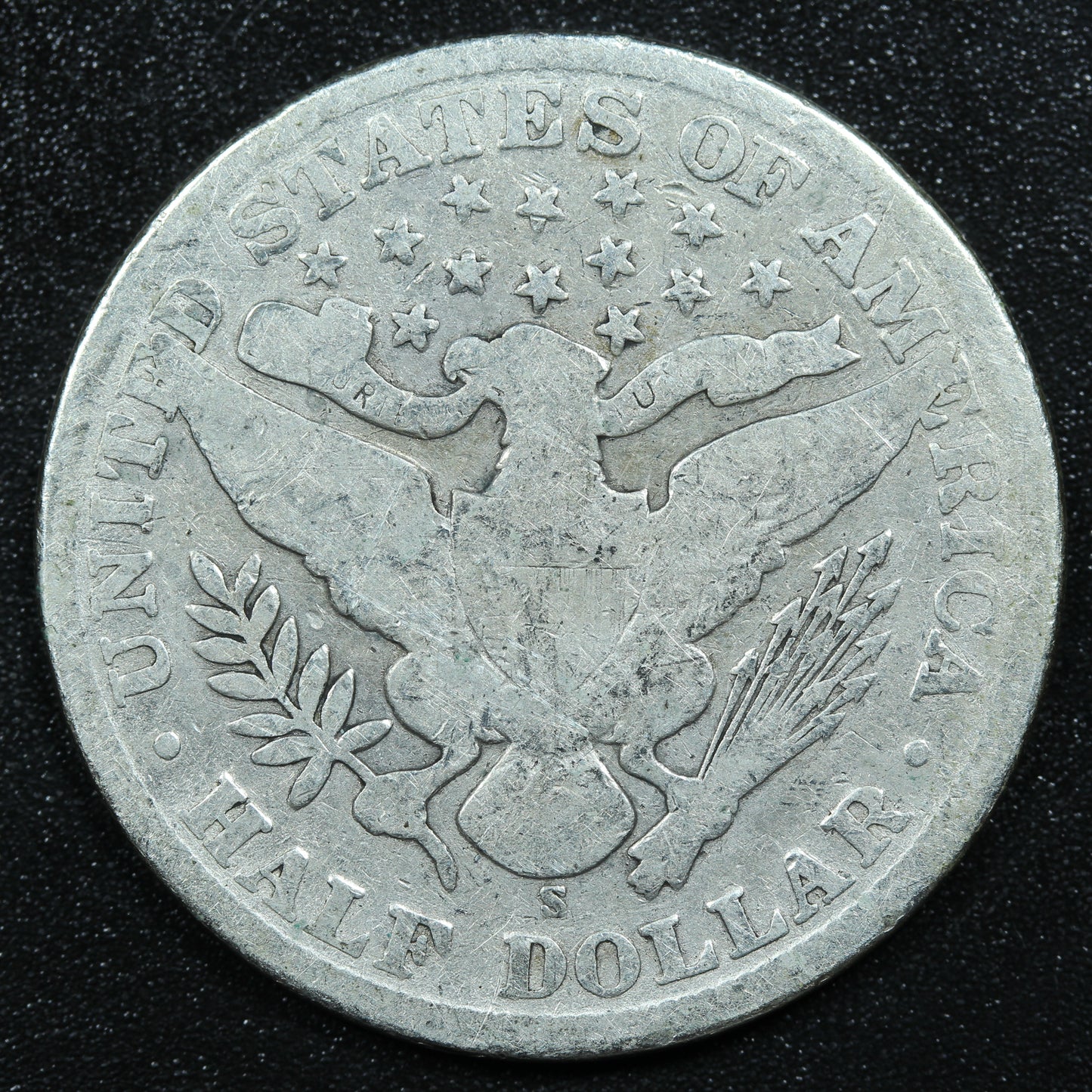 1907 S Barber Silver Half Dollar - San Francisco
