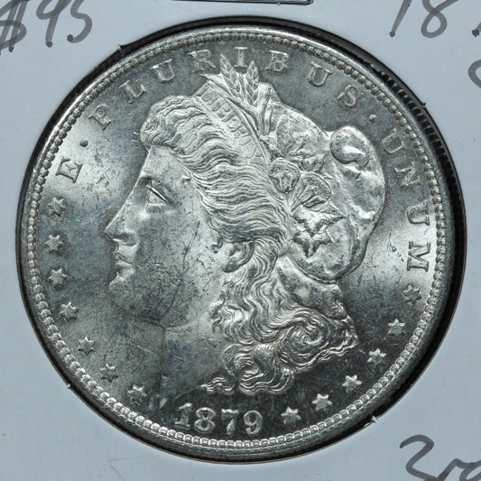 1879 S Morgan Silver Dollar - San Francisco - Third Rev