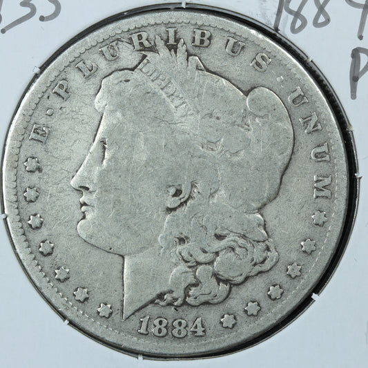 1884 P Morgan Silver Dollar - Philadelphia