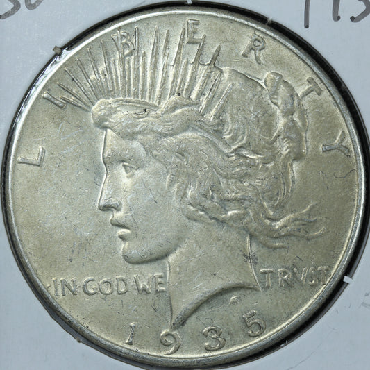 1935 P Peace Silver Dollar - Philadelphia