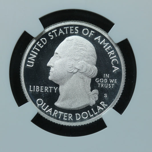 2012 S 25c Volcanoes Hawaii Silver Quarter NGC PF 70 UCAM