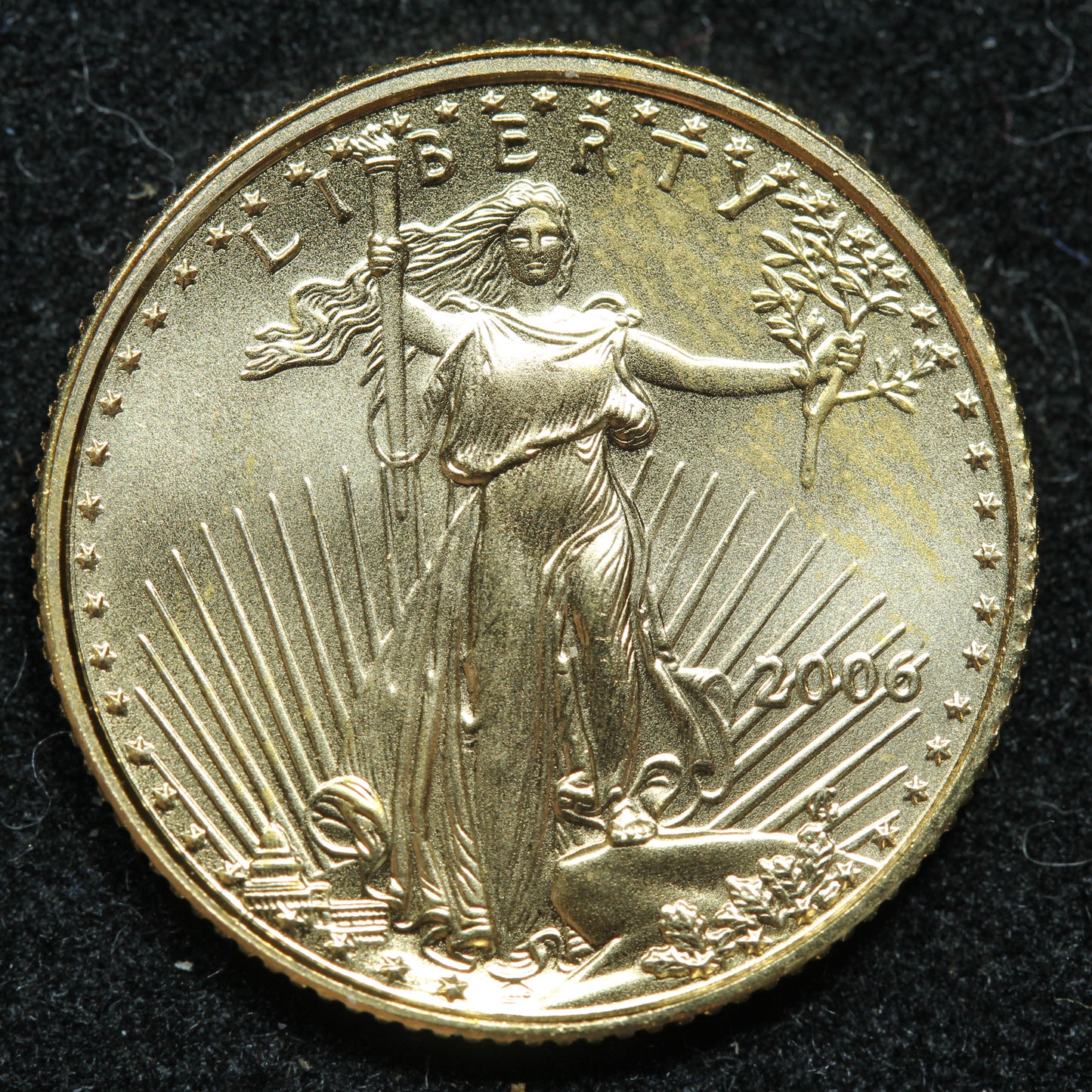 2006 1/10 Oz 5$ Gold American Eagle - Exact Coin Pictured (#3)