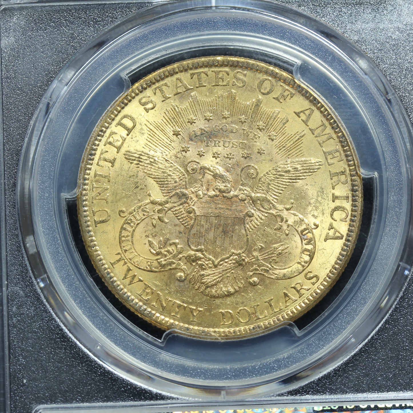 1878 $20 Gold Liberty Head Double Eagle Coin - PCGS MS 60