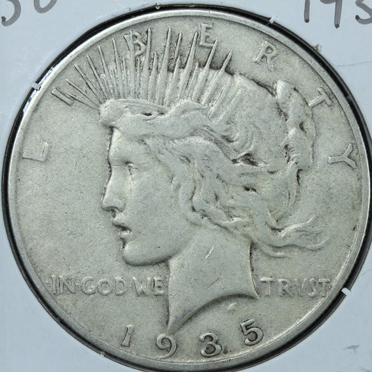 1935 S Peace Silver Dollar - San Francisco