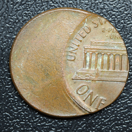 Lincoln Memorial Penny Major Offset Error No Date Copper