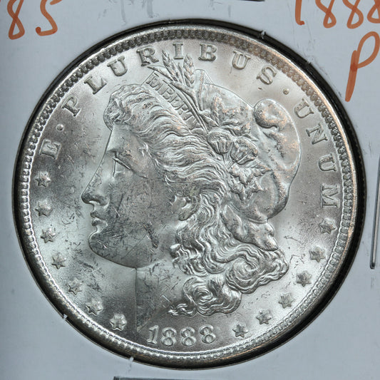 1888 P Morgan Silver Dollar - Philadelphia