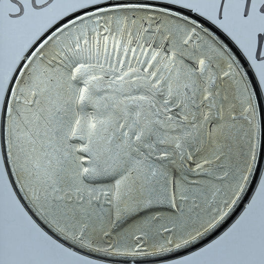 1927 D Peace Silver Dollar - Denver