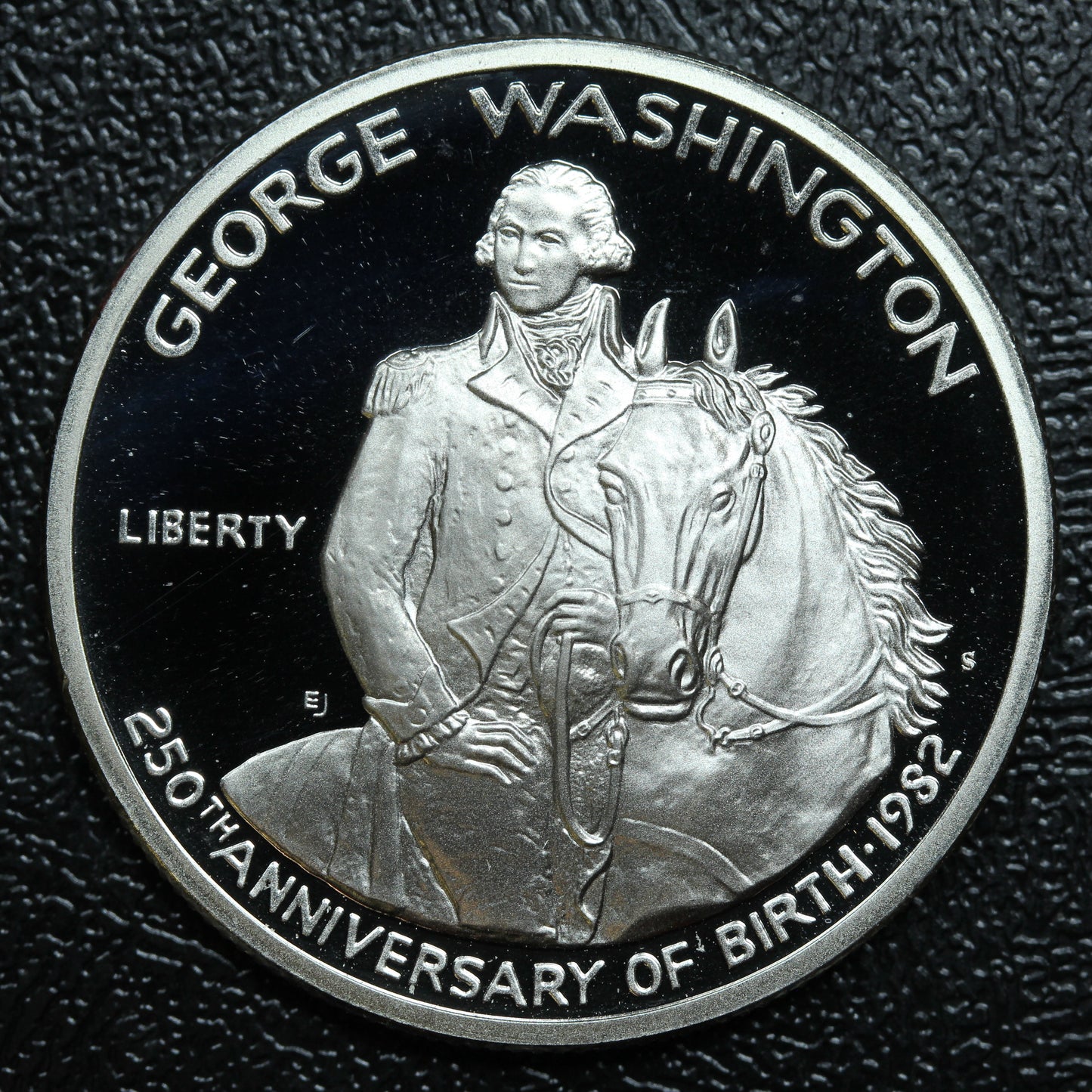 1982-S 90% Silver Washington Commemorative Half Dollar Proof