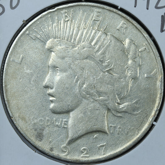 1927 D Peace Silver Dollar - Denver