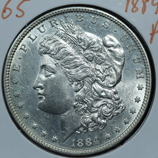 1884 P Morgan Silver Dollar - Philadelphia