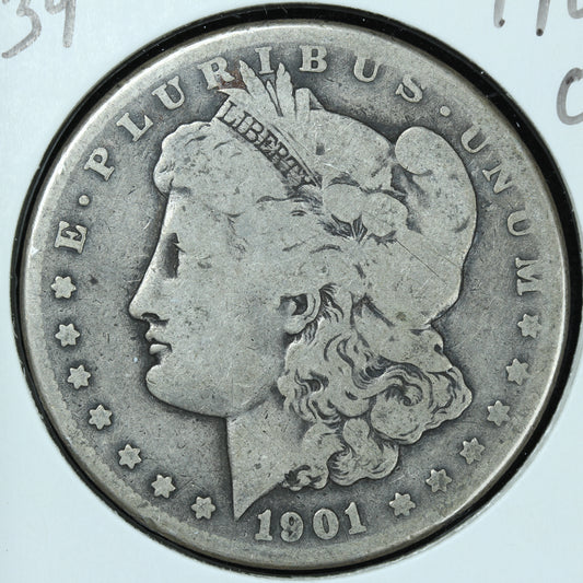 1901 O Morgan Silver Dollar - New Orleans