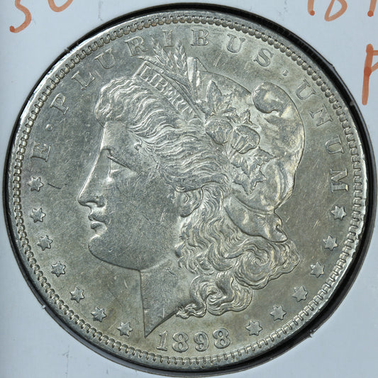 1898 P Morgan Silver Dollar - Philadelphia