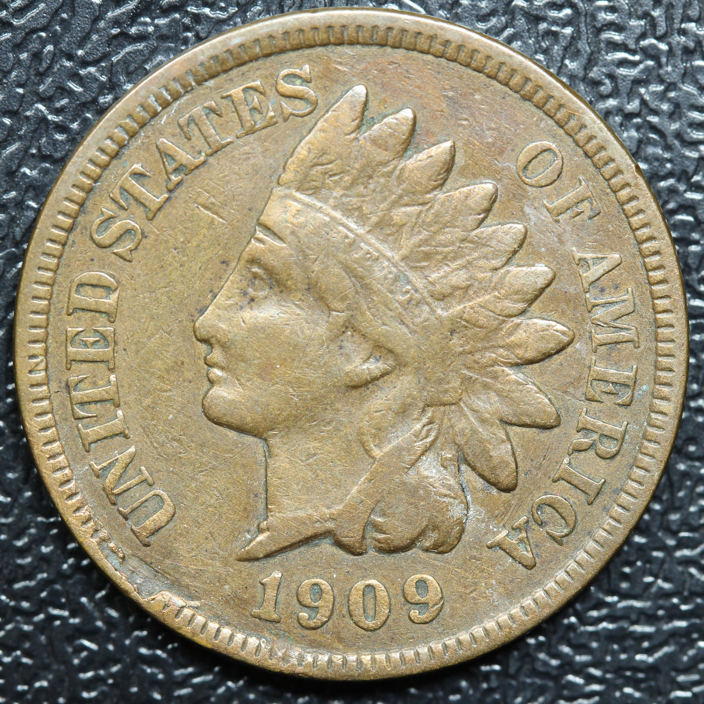 1909 Indian Head Penny Cent 1c Philadelphia