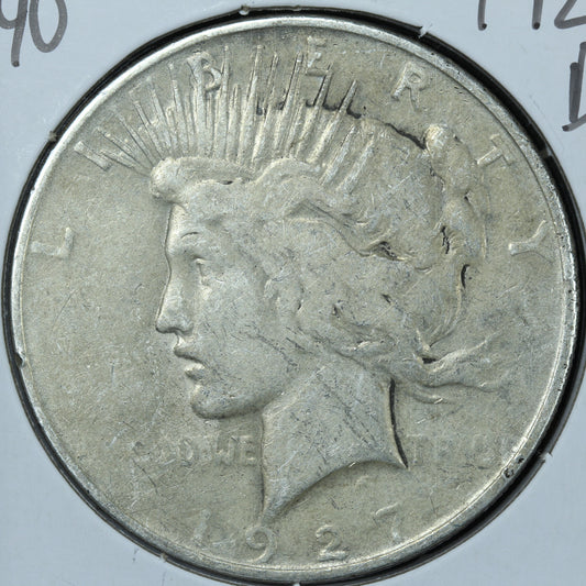 1927 D Peace Silver Dollar - Denver