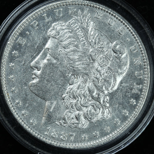 1887 P Morgan Silver Dollar - Philadelphia