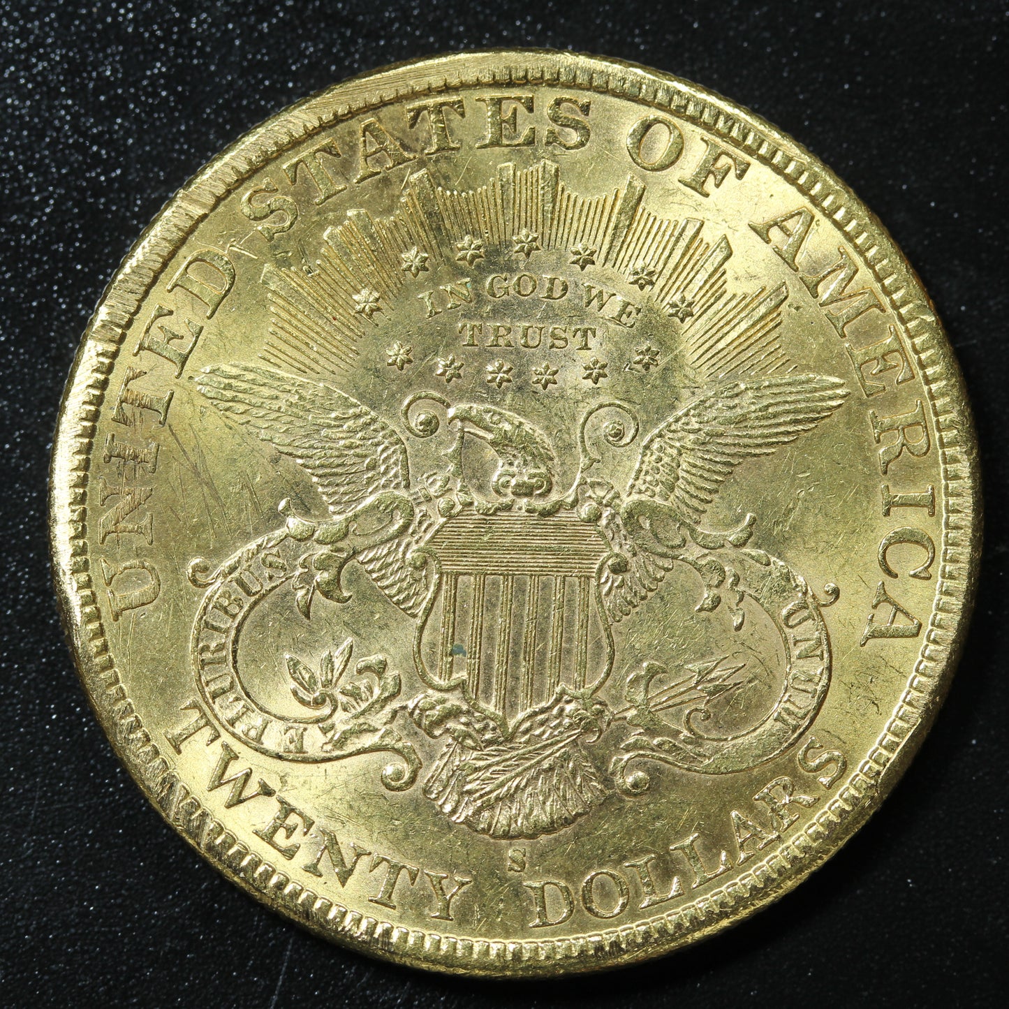1898 S Liberty Head $20 Dollar Gold Double Eagle Gold Coin San Francisco
