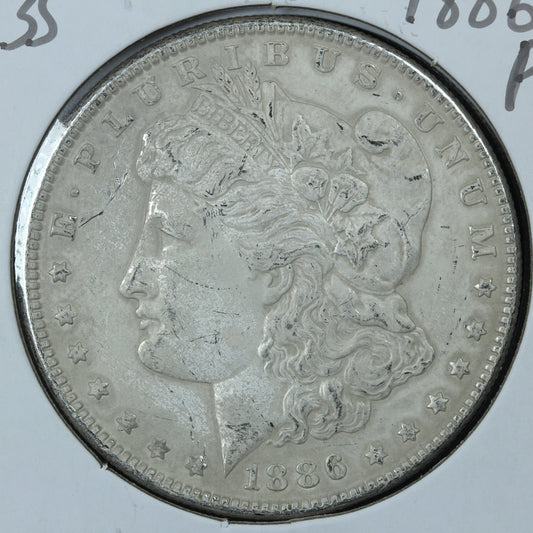 1886 P Morgan Silver Dollar - Philadelphia