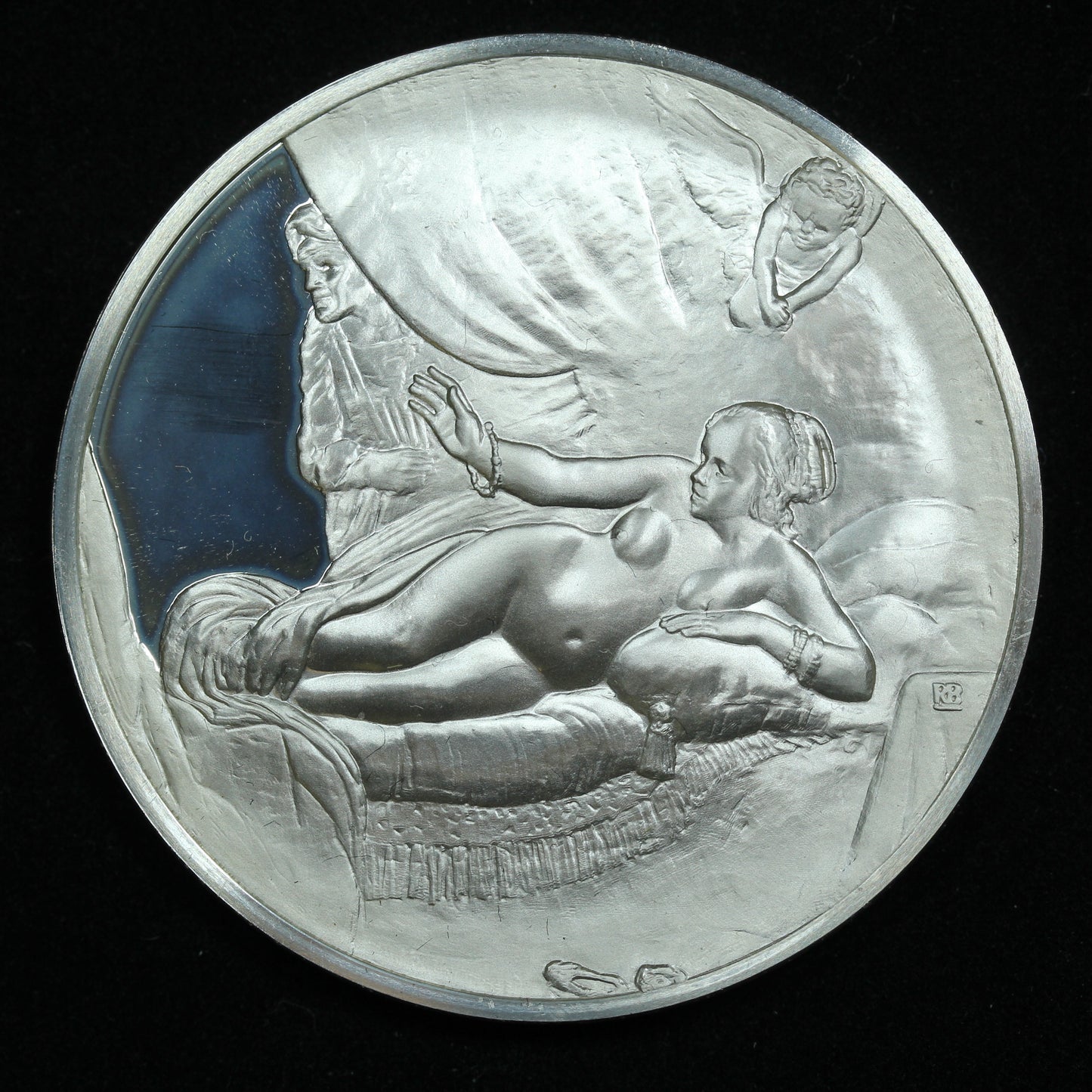 Sterling Silver Franklin Mint Genius of Rembrandt Danae