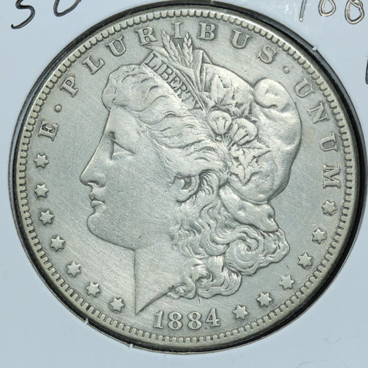 1884 P Morgan Silver Dollar - Philadelphia