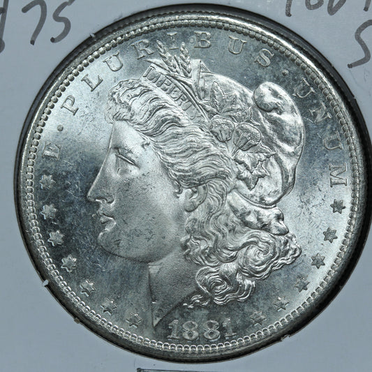 1881 S Morgan Silver Dollar - San Francisco