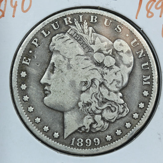 1899 O Morgan Silver Dollar - New Orleans