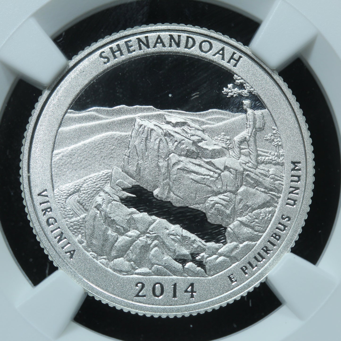 2014 S 25c Shenandoah Virginia Silver Quarter NGC PF 70 UCAM