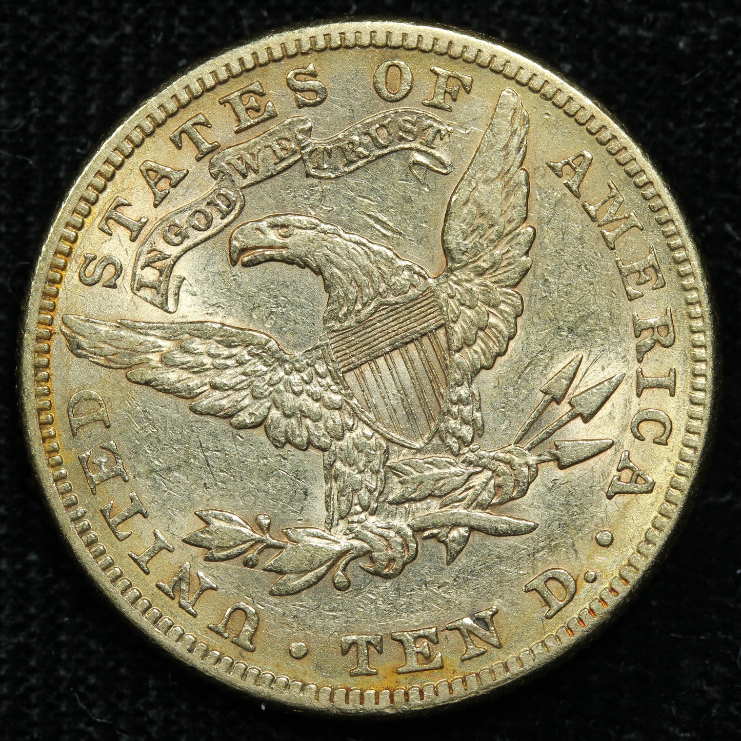 1882 (Philadelphia) $10 Liberty Head US Gold Eagle Coin