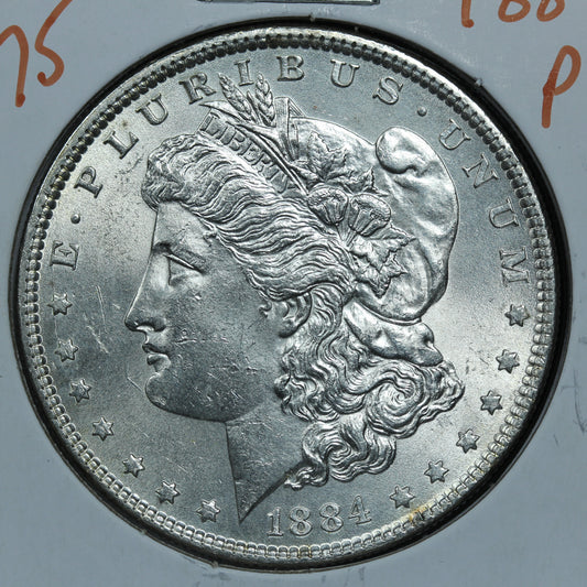 1884 P Morgan Silver Dollar - Philadelphia