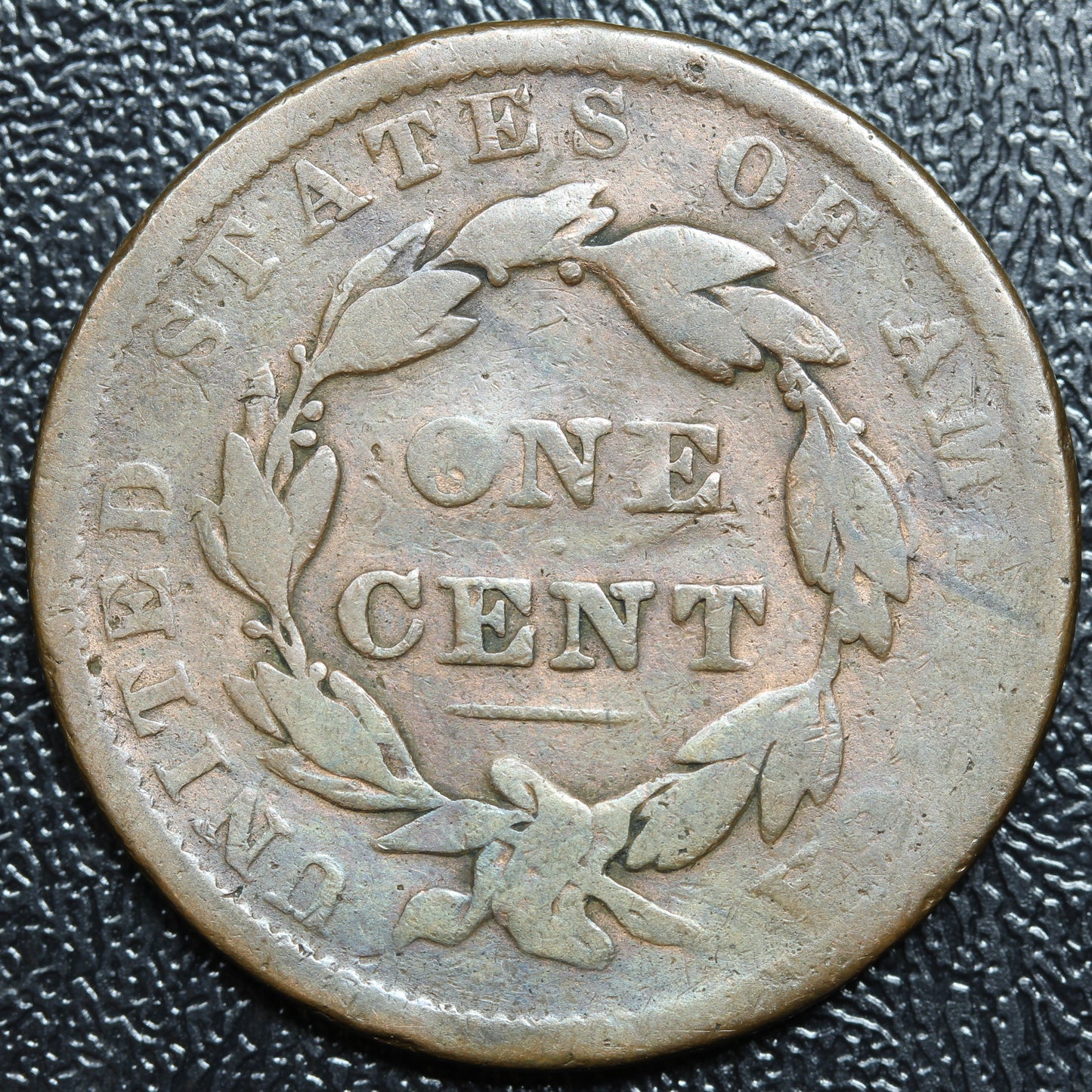 1837 Large Cent Coronet Head 1C