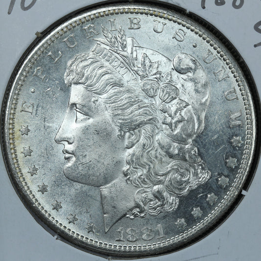 1881 S Morgan Silver Dollar - San Francisco