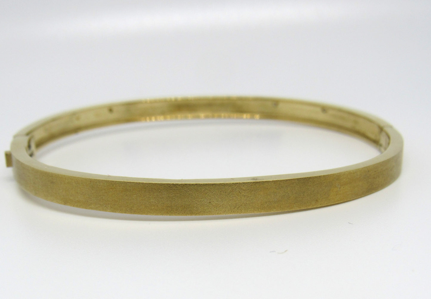 Sonia Bitton Galerie de Bijoux® 14K Gold 6.5" 0.10ctw Diamond Bangle Bracelet