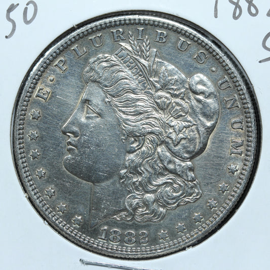 1882 S Morgan Silver Dollar - San Francisco