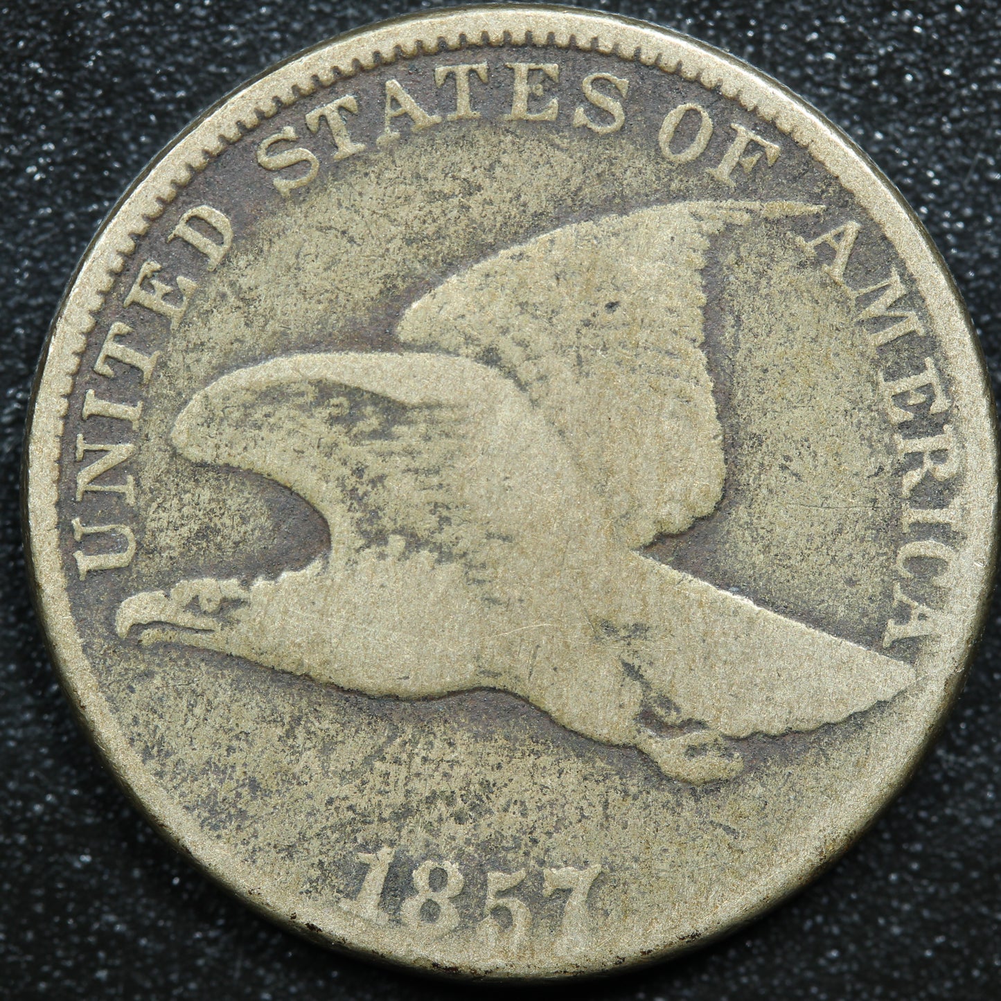 1857 Flying Eagle Penny 1c