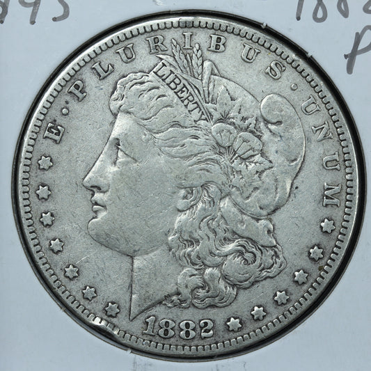 1882 P Morgan Silver Dollar - Philadelphia