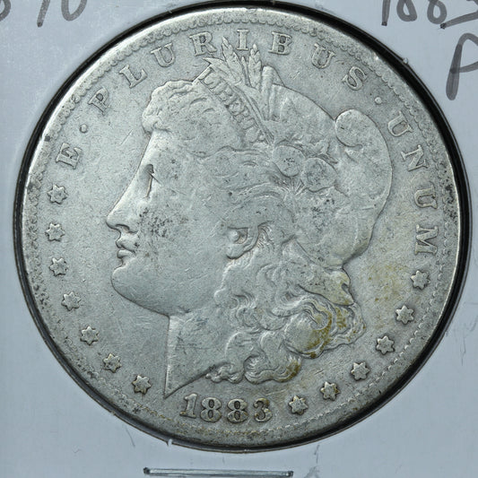 1883 P Morgan Silver Dollar - Philadelphia