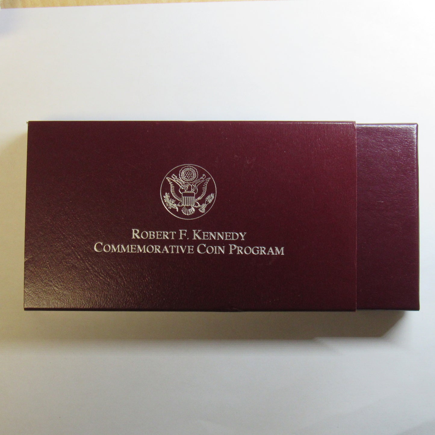 1998 Robert F. Kennedy Commemorative 2 Coin Set - PF & UNC - w/ Box & COA