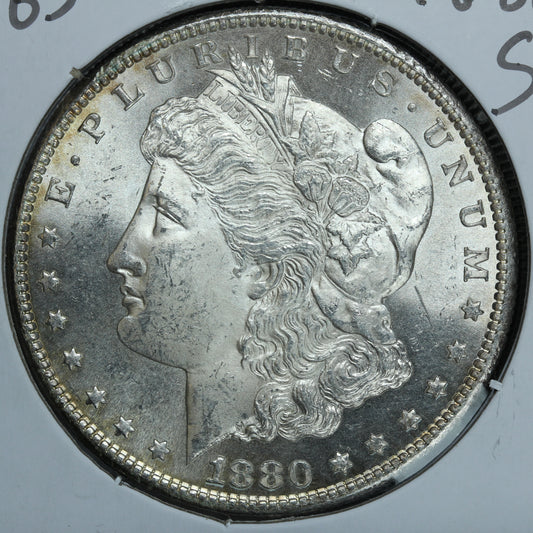 1880 S Morgan Silver Dollar - San Francisco