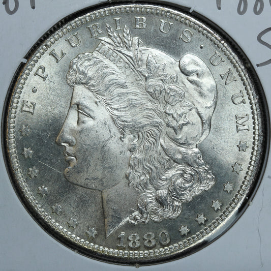 1880 S Morgan Silver Dollar - San Francisco