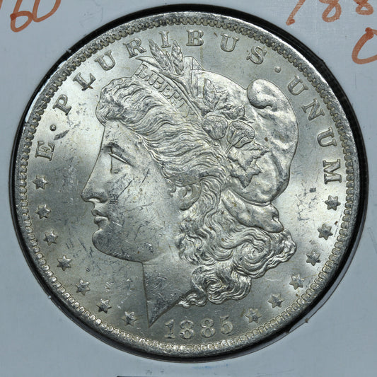 1885 O Morgan Silver Dollar - New Orleans
