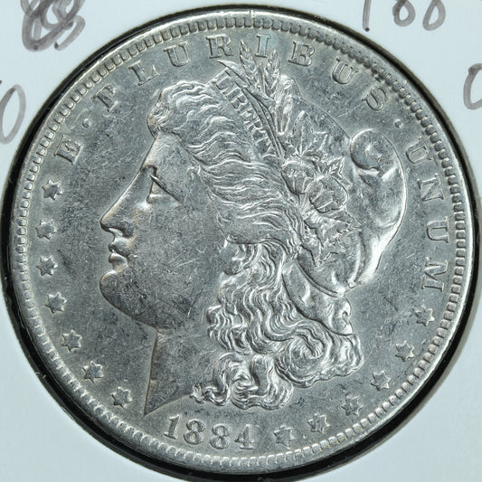 1884 O Morgan Silver Dollar - New Orleans
