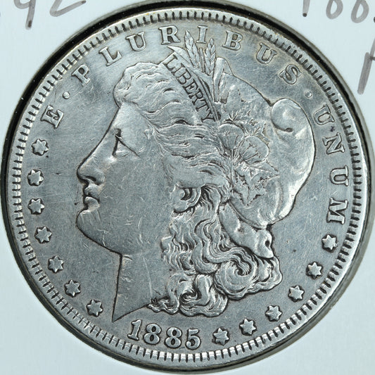 1885 P Morgan Silver Dollar - Philadelphia