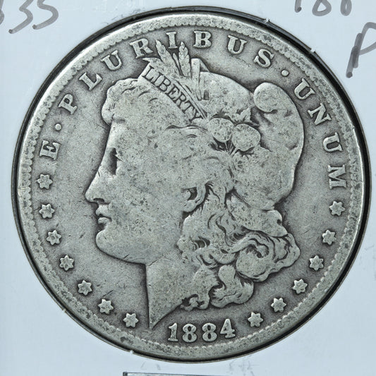 1884 P Morgan Silver Dollar - Philadelphia