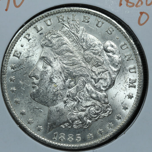 1885 O Morgan Silver Dollar - New Orleans